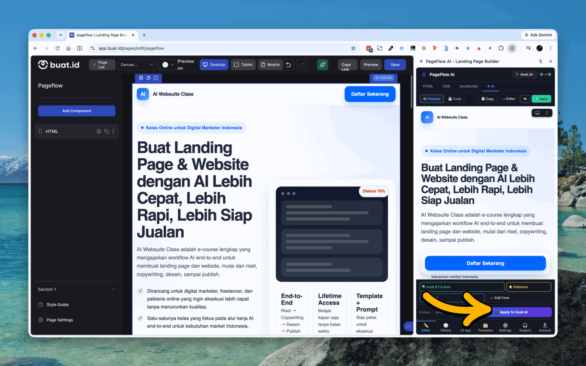 BUAT ID Landing Page Demo