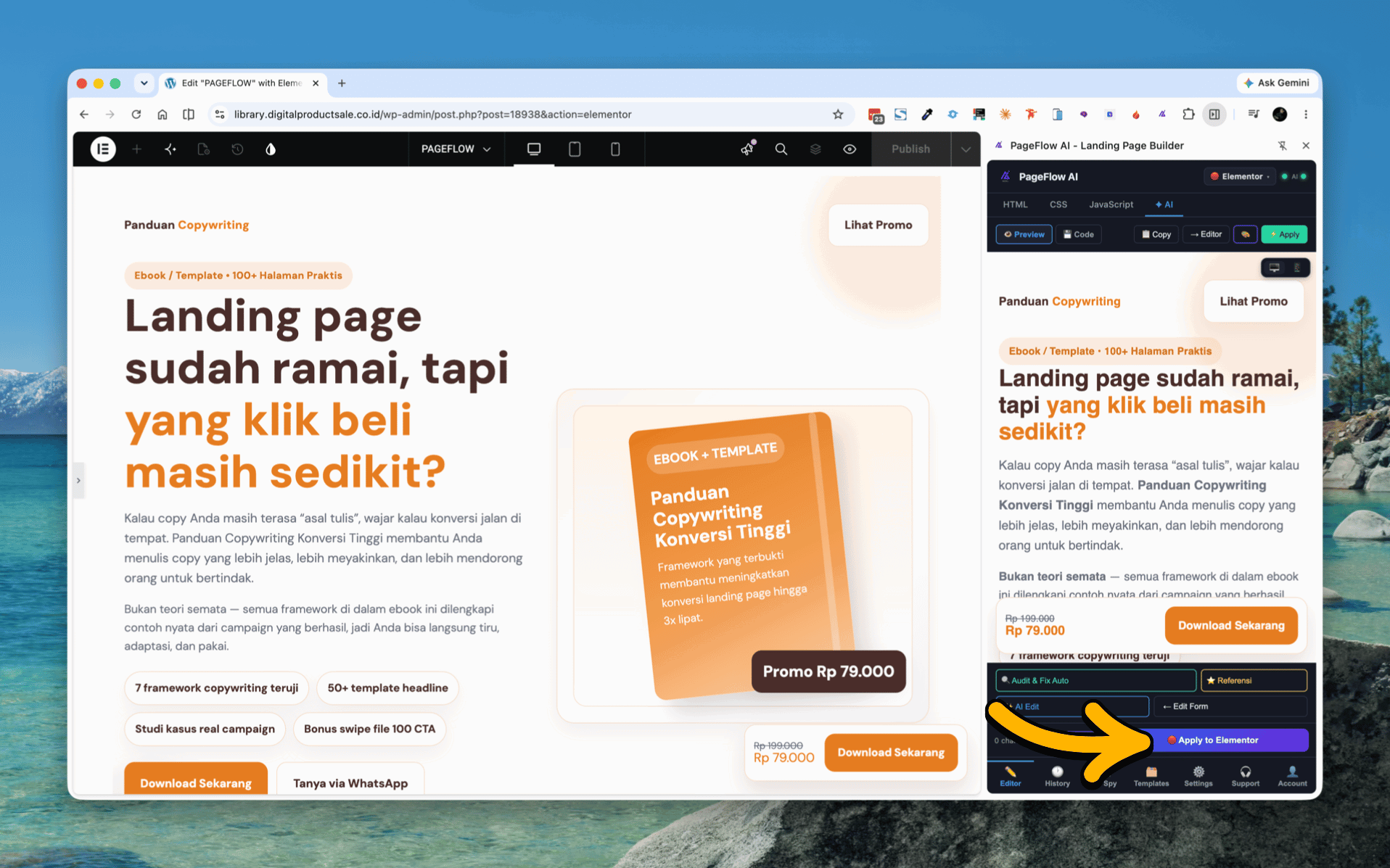 Elementor WordPress Landing Page Demo