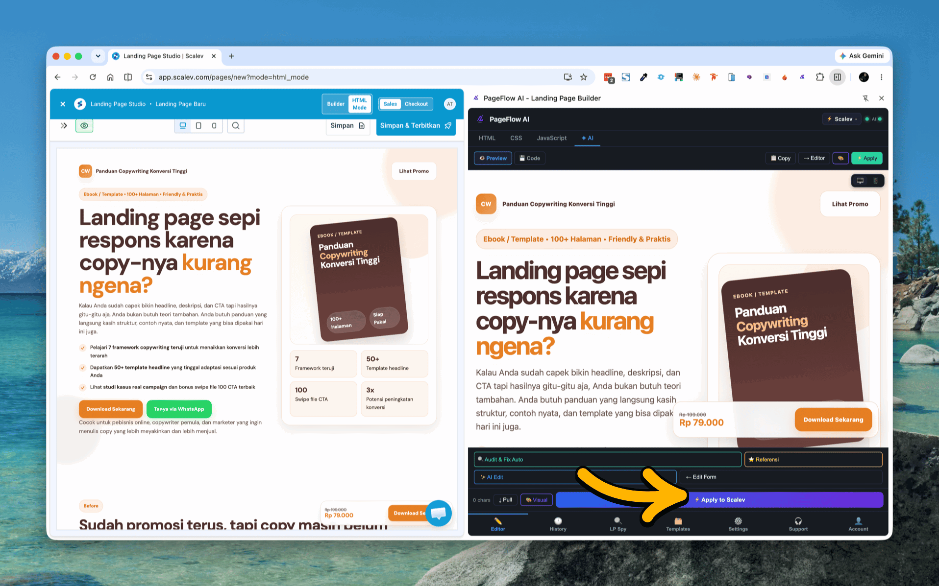 Scalev Landing Page Studio Demo